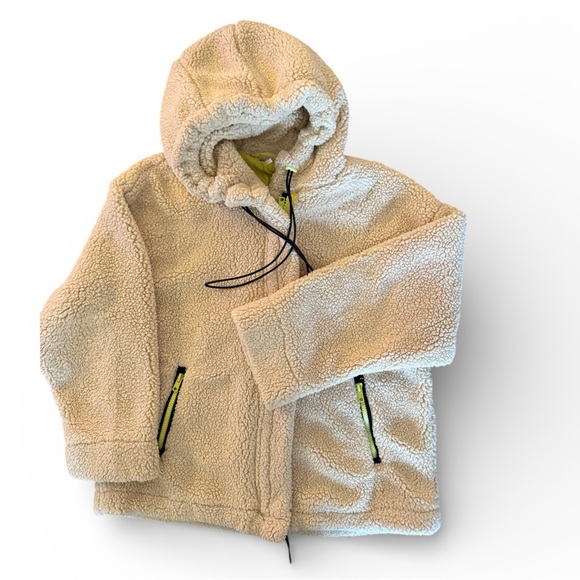 Free People Gabby Cozy Knit Parka in the color Oatmeal | Free People Coats - Picture 6 of 14